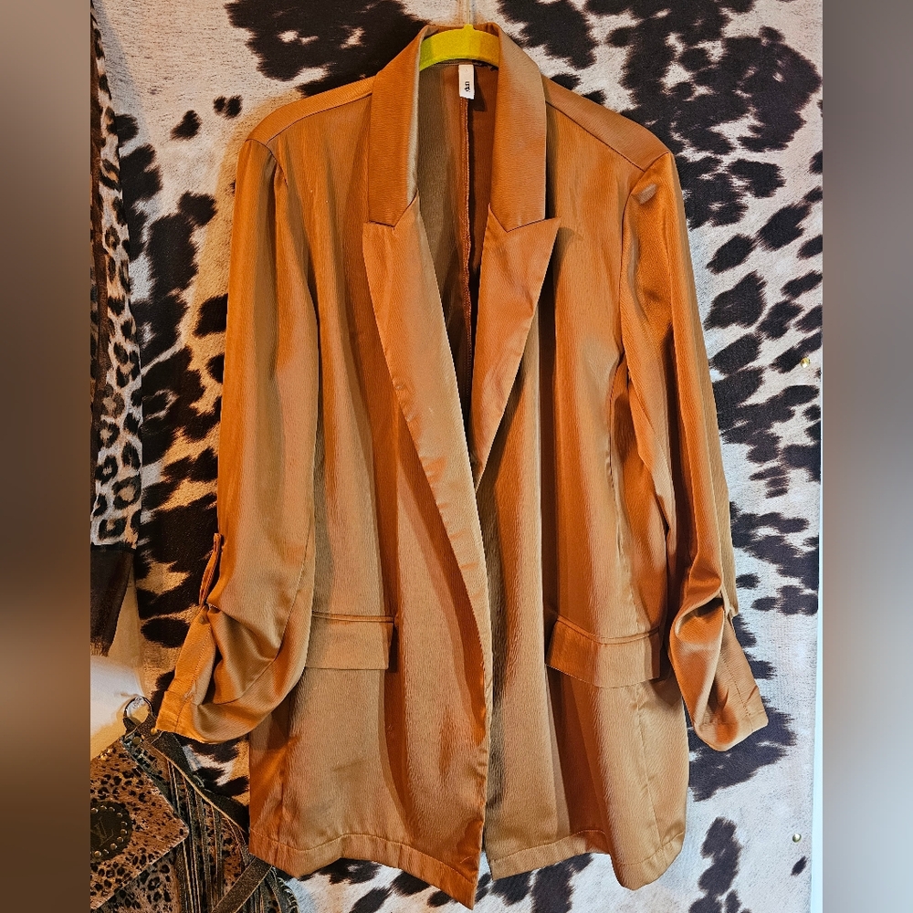 Glam Camel Blazer Jacket